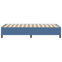 Produktbild för Bäddfjäder Blå 100 x 200 cm Kordread tyg