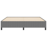 Produktbild för Bäddfjäder Ljusgrå 180 x 200 cm Kordread tyg
