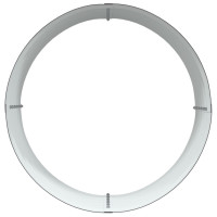 Produktbild för Höjd bädd Brun 80 x 80 x 44 cm Stål