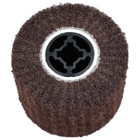 Produktbild för Sandskivor 3 pcs Brun 12 x 12 x 10 cm Syntetisk fiber