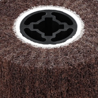 Produktbild för Sandskivor 3 pcs Brun 12 x 12 x 10 cm Syntetisk fiber