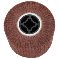 Produktbild för Sandskivor 3 pcs Brun 12 x 12 x 10 cm Syntetisk fiber