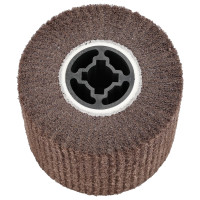 Produktbild för Sandskivor 3 pcs Brun 12 x 12 x 10 cm Syntetisk fiber