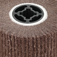 Produktbild för Sandskivor 3 pcs Brun 12 x 12 x 10 cm Syntetisk fiber