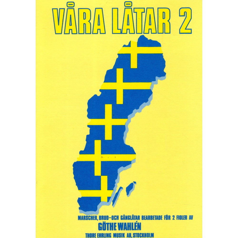 Produktbild för Våra låtar 2 (häftad)