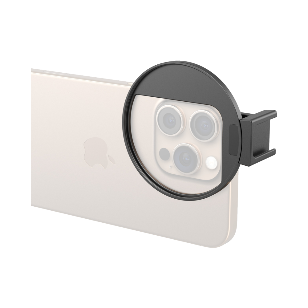 Produktbild för SmallRig 5203 Vibe P30 67mm Ring LED Video Light Universal Threaded Filter Adapter Kit