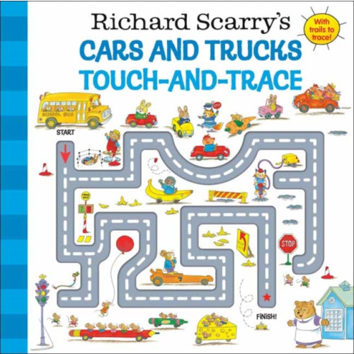 Random House USA Inc Richard Scarry's Cars and Trucks Touch-and-Trace (bok, board book, eng)