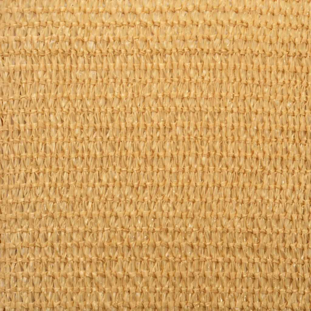 Produktbild för Solsegel 160 g/m² triangulär sand 3,6x3,6x3,6 m HDPE