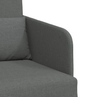 Produktbild för Soffsäng Mörkgrå 65 x 80 x 83 cm tyg