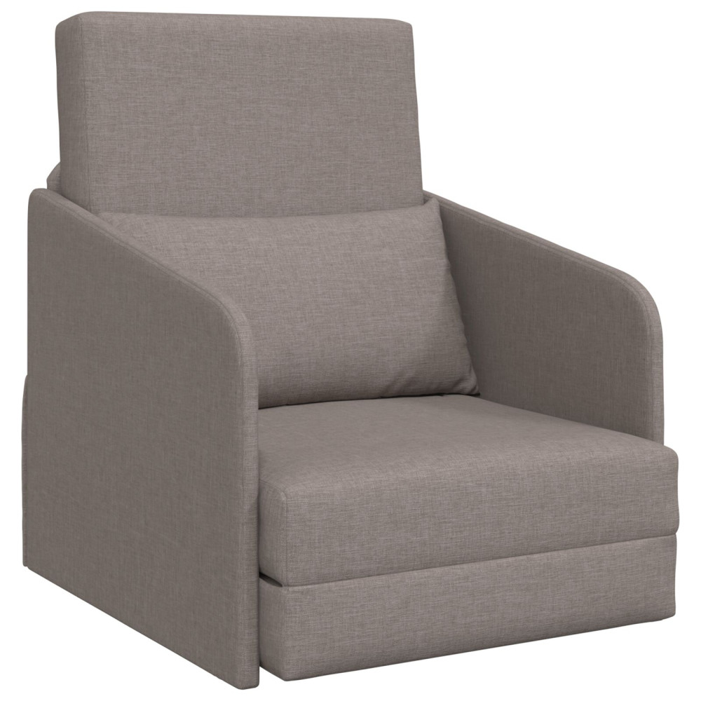 Produktbild för Soffsäng Taupe 65 x 80 x 83 cm tyg