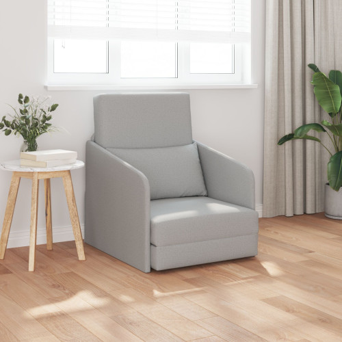 vidaXL Soffsäng Moln Grå 65 x 80 x 83 cm tyg - Soffor
