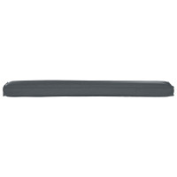 Produktbild för Pallkuddset 2 pcs Antracit 200 x 40 x 8 cm Oxford Tyg