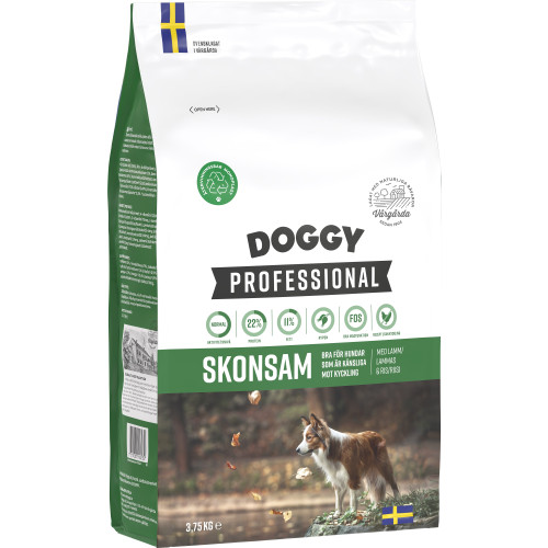 Doggy Professional Skonsam Hundfoder 3,75kg
