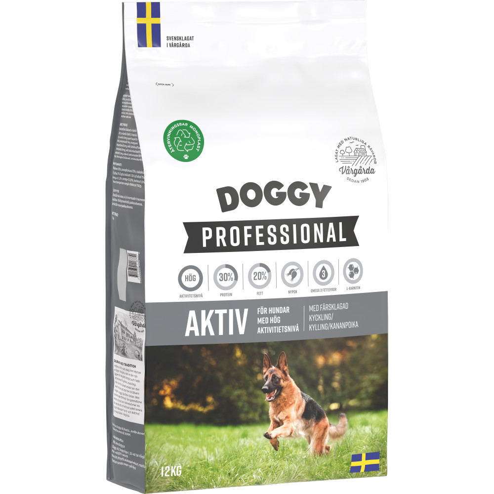 Produktbild för Aktiv Hundfoder 12kg