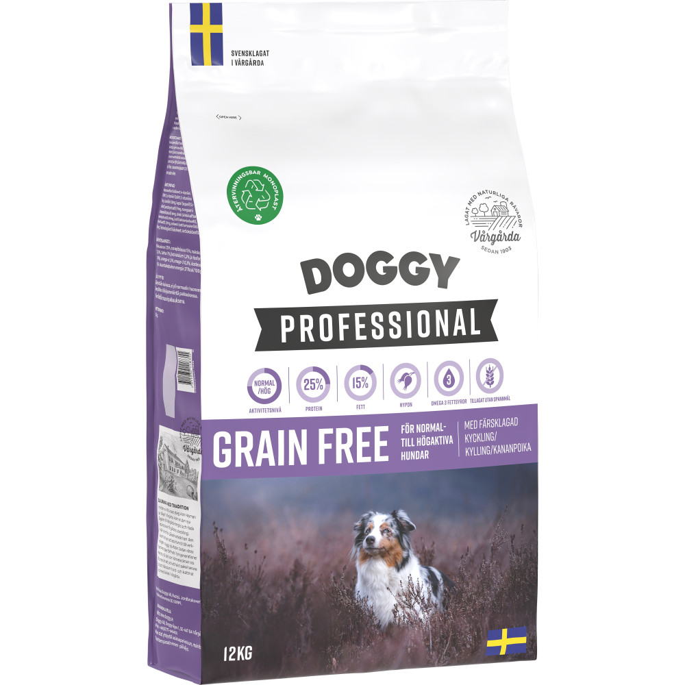 Produktbild för Grain Free Hundfoder 12kg