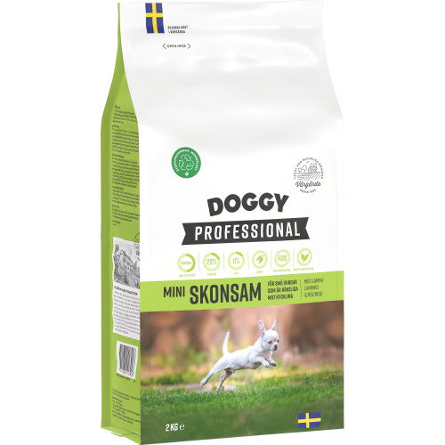 Doggy Professional Mini Skonsam Hundfoder 2kg