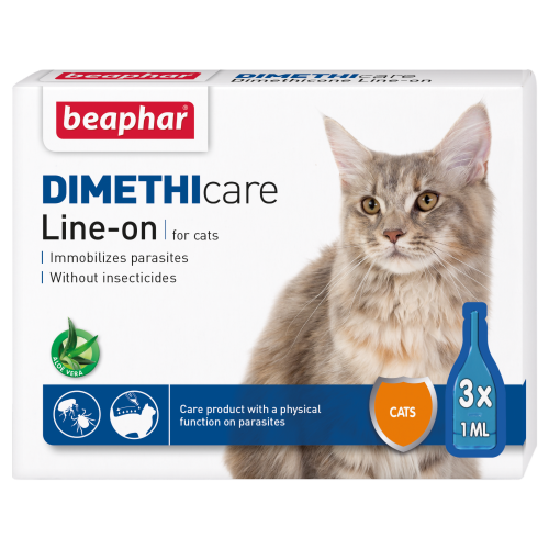 Beaphar Dimethicare Line-on Katt