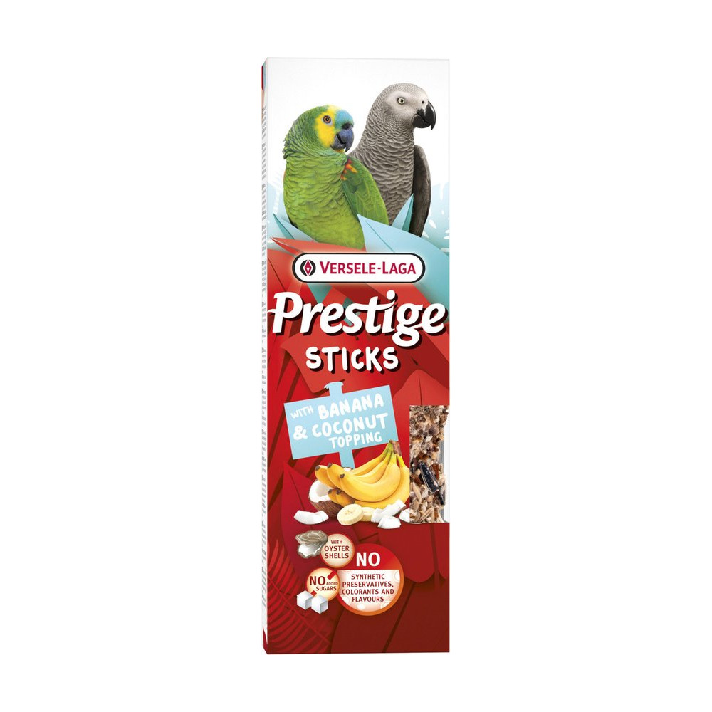 Produktbild för Prestige Sticks Parrots Banana & Coconut 2p