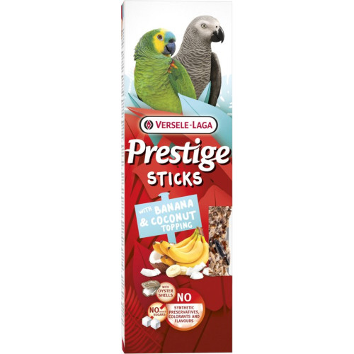 Versele laga Prestige Sticks Parrots Banana & Coconut 2p