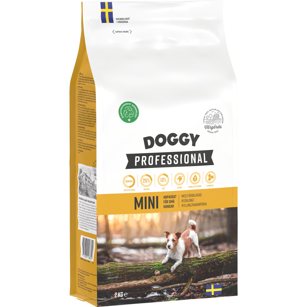 Produktbild för Mini Hundfoder 2kg