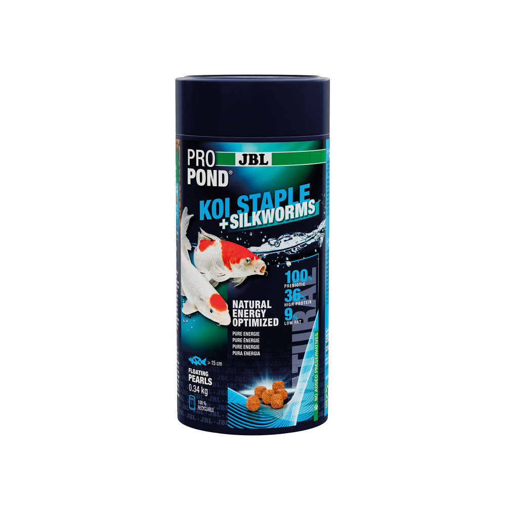 Produktbild för JBL ProPond Koi Staple+Silkworm 1 l/340 g