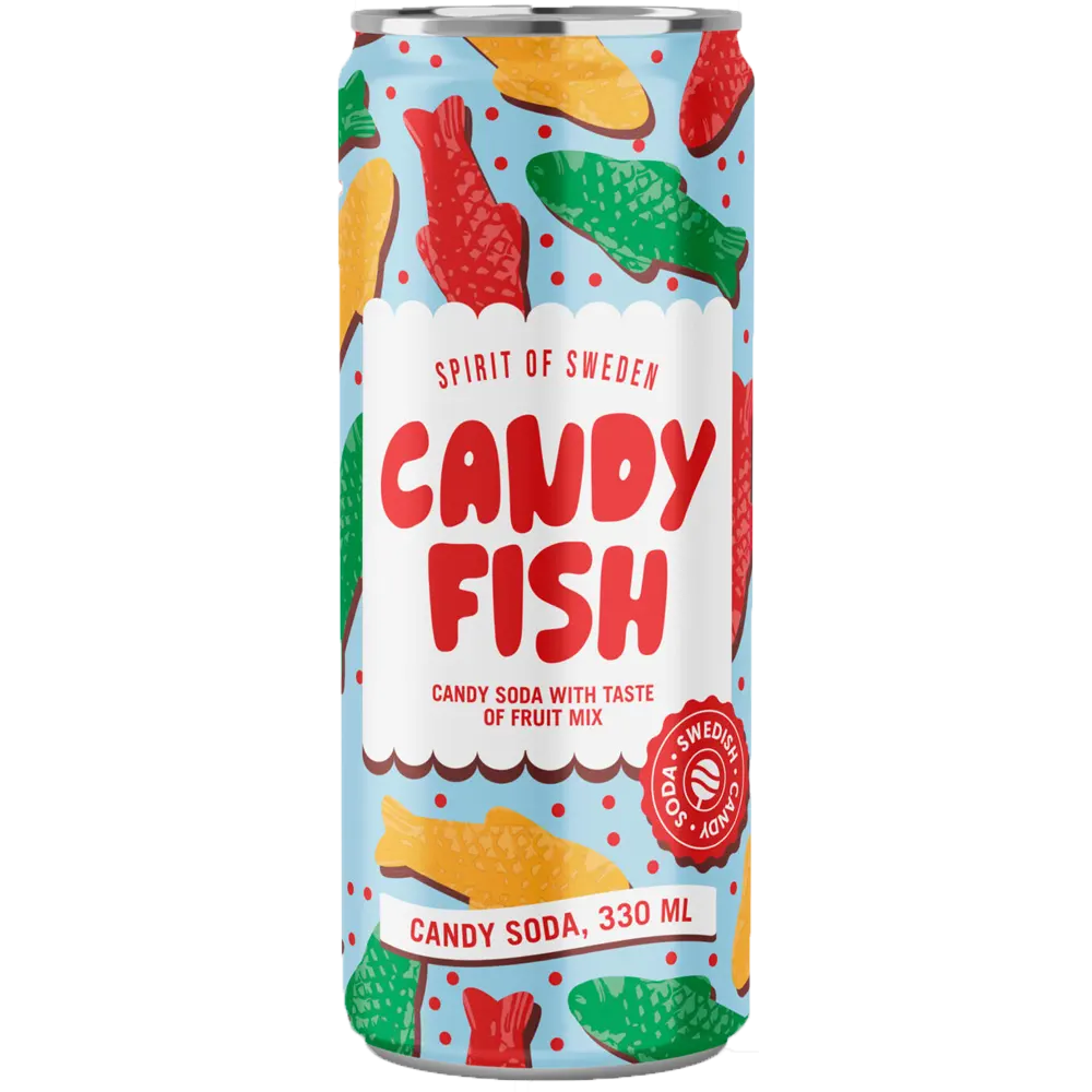 Produktbild för Candy Fish Läsk 33 cl
