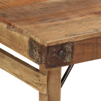 Produktbild för Kaffeebord Brun 110 x 55 x 40 cm Solid återvunnen trä