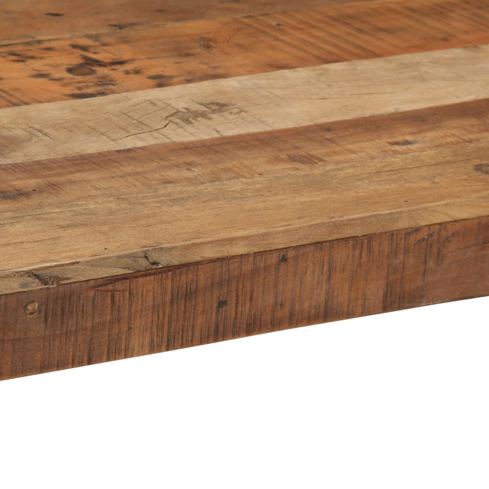 Produktbild för Kaffeebord Brun 110 x 55 x 40 cm Solid återvunnen trä