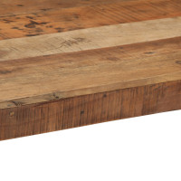 Produktbild för Kaffeebord Brun 110 x 55 x 40 cm Solid återvunnen trä