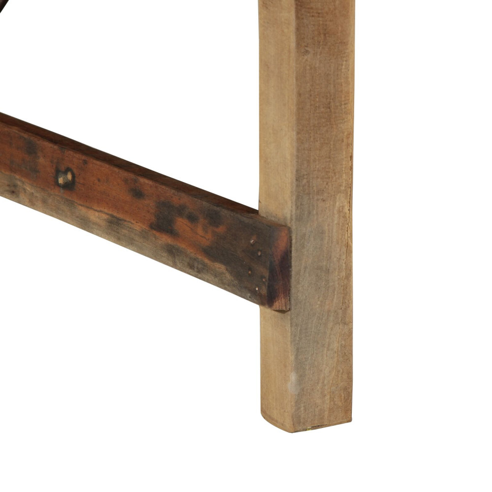 Produktbild för Kaffeebord Brun 110 x 55 x 40 cm Solid återvunnen trä