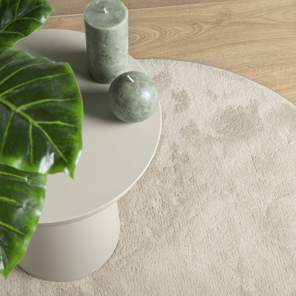 Produktbild för Områdesmattor HUARTE Beige 120 x 170 cm Polyester