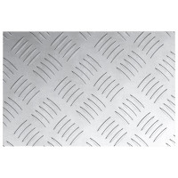 Produktbild för Trappsteg Rektangulär 4 pcs Silver 30 x 20 cm Aluminium