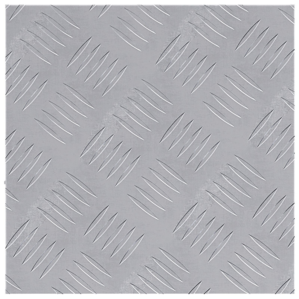 Produktbild för Trappsteg Fyrkantig 2 pcs Silver 30 x 30 cm Aluminium