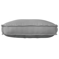 Produktbild för Kudde Grå 70 x 40 x 12 cm Oxford Tyg