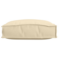 Produktbild för Kudde 2 pcs Beige 40 x 40 x 8 cm Oxford Tyg