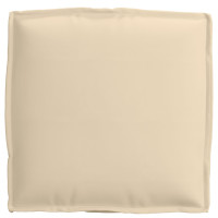 Produktbild för Kudde 2 pcs Beige 40 x 40 x 8 cm Oxford Tyg