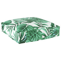 Produktbild för Kudde Löv 4 pcs Bladmönster 40 x 40 x 8 cm Oxford Tyg
