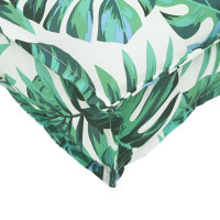 Produktbild för Kudde Löv 4 pcs Bladmönster 40 x 40 x 8 cm Oxford Tyg