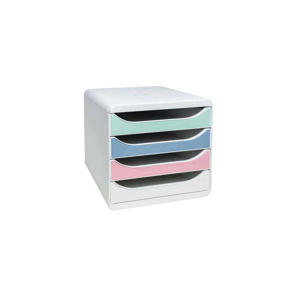 Produktbild för Blankettbox Bigbox Autentik 4låd. pastel