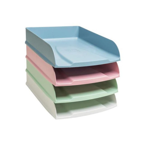 EXACOMPTA Brevkorg Autentik sort pastell 4/fp