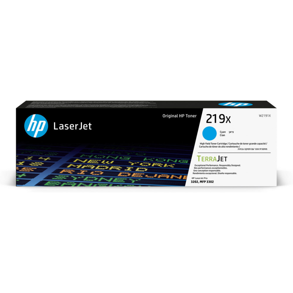 Produktbild för Toner W2191X 219X Cyan