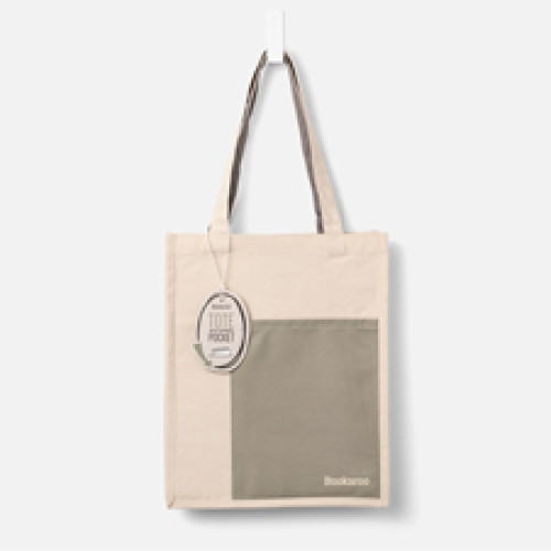 If plc Bookaroo Tote Bag - Fern & Cream