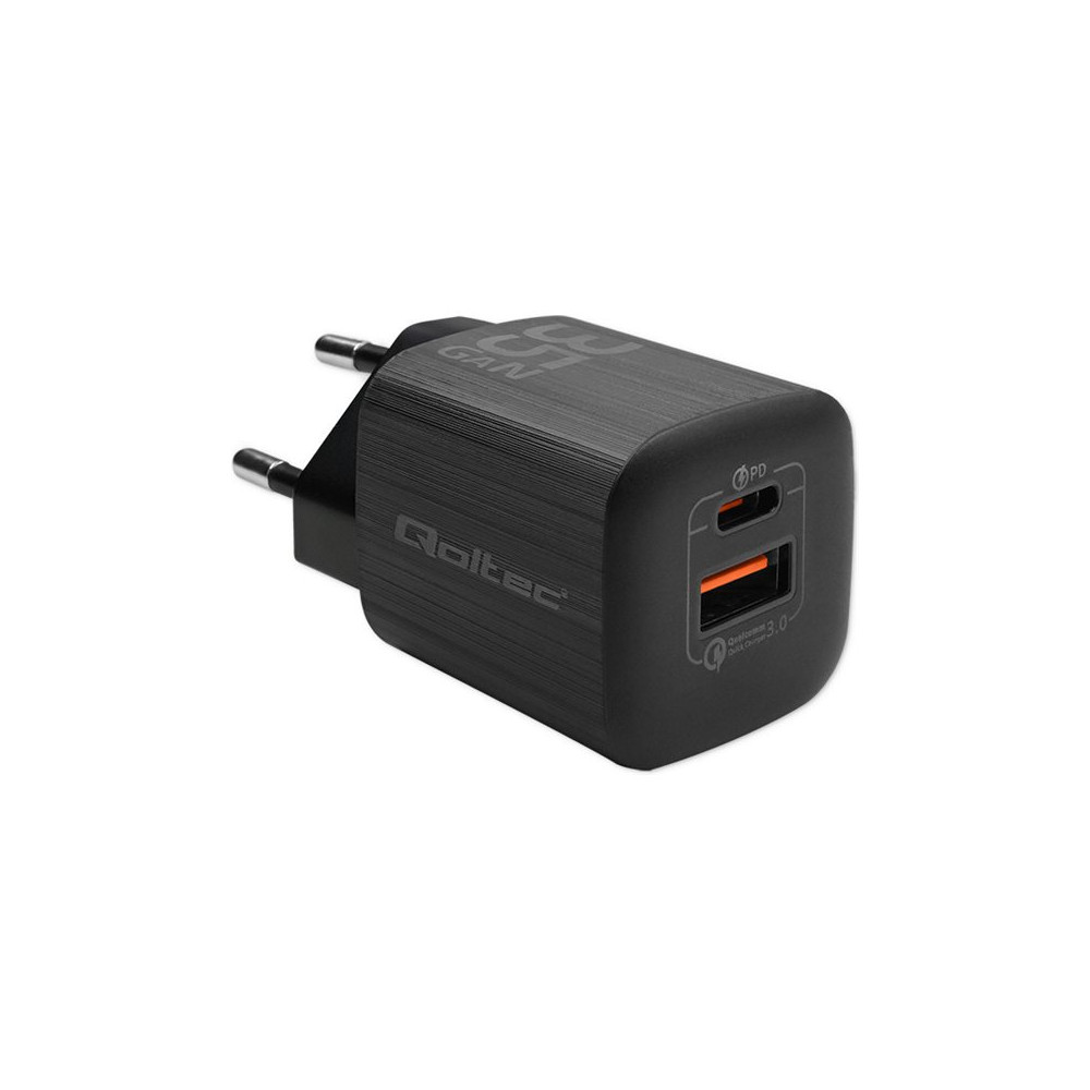 Produktbild för Qoltec GaN ULTRA - strömadapter - 5-20 V, 2,25-3 A - 35 watt