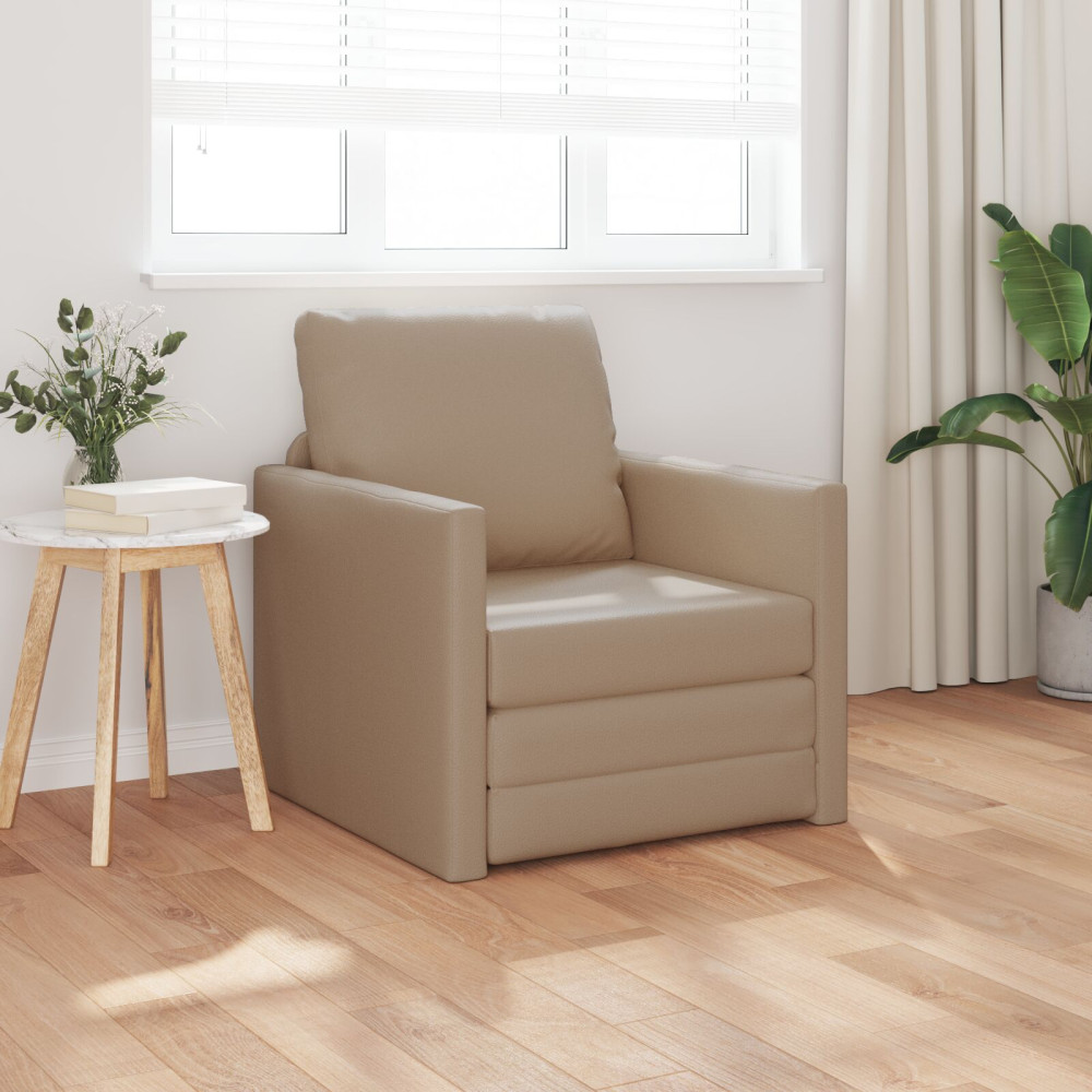Produktbild för Soffsäng 60cm Cappuccino Konstläder