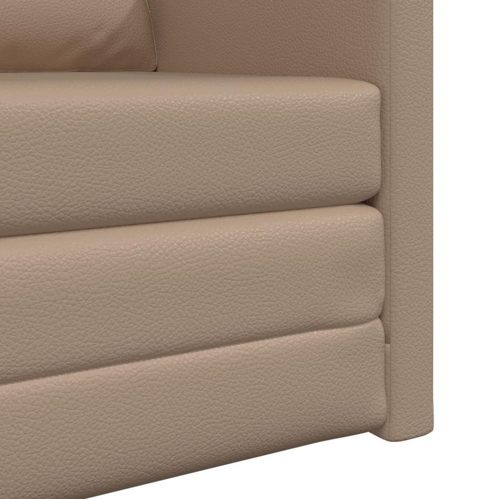 Produktbild för Soffsäng 60cm Cappuccino Konstläder