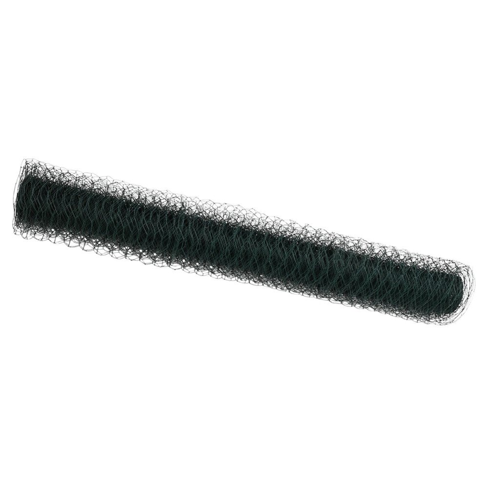 Produktbild för Hexagonstängsel Grön 1,2 x 100 m PVC