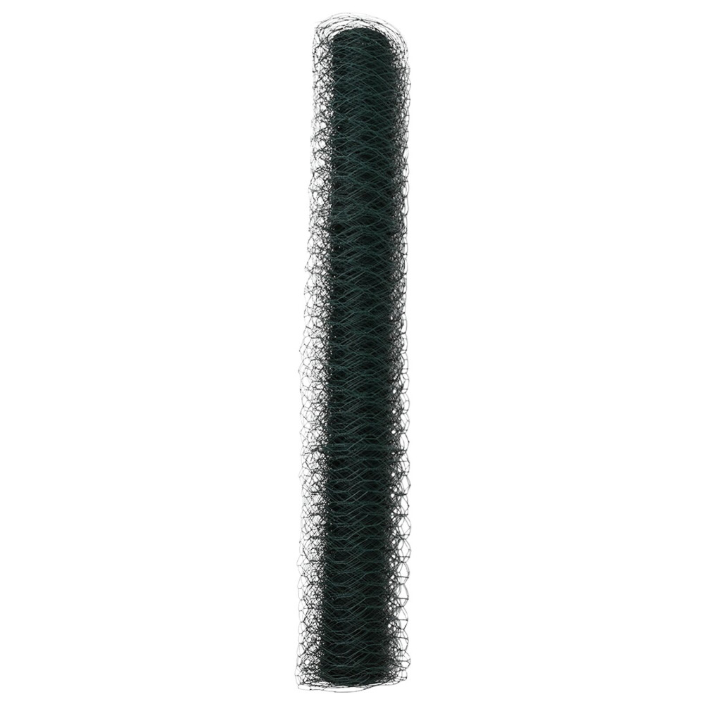 Produktbild för Hexagonstängsel Grön 1,2 x 100 m PVC