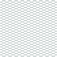 Produktbild för Hexagonstängsel Grön 1,5 x 100 m PVC