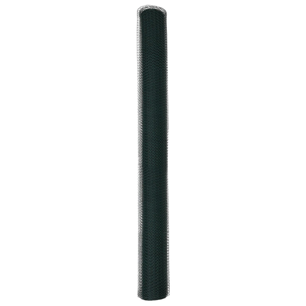 Produktbild för Hexagonstängsel Grön 1,6 x 100 m PVC