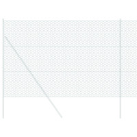 Produktbild för Hexagonstängsel Grön 1,6 x 100 m PVC